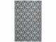 Esschert Design Teppich Grafisch 180 x 121 cm, Beige/Weiss, Form