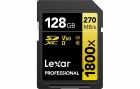 Lexar SDXC-Karte Professional 1800x Gold Series 128 GB