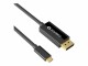 sonero - DisplayPort cable - USB-C (M) to DisplayPort