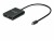 Bild 1 Kensington Adapter USB-C Dual USB Type-C - DisplayPort, Kabeltyp