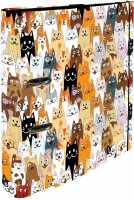 ONLINE    ONLINE Ordner Fluffy Cats 7cm 10114/6 mit Gummiband mit