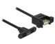 DeLock USB2.0 Einbaukabel, A -MicroB, 1m, SW
