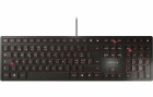 Cherry Tastatur KC 6000 Slim CH-Layout Schwarz, Tastatur Typ