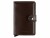 Bild 0 SECRID Portemonnaie Miniwallet Dark Brown, Münzfach: Nein