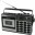 Bild 7 soundmaster Radio RR18SW Schwarz, Radio Tuner: AM, FM, SW