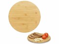 relaxdays Servierplatte Braun, Material: Holz, Bewusste Zertifikate