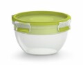 Emsa Salatbehälter Clip & Go 1 l, Grün, Materialtyp