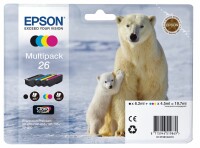 Epson Multipack Tinte CMYBK T261640 XP 700/800 300/220 Seiten
