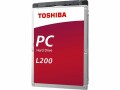 Toshiba Harddisk L200 2.5" SATA 2 TB, Speicher Anwendungsbereich