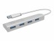 Bild 7 RaidSonic ICY BOX USB-Hub IB-AC6401, Stromversorgung: USB, Anzahl