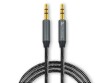 4smarts 3.5mm Audio Kabel 1m, schwarz, Zubehörtyp Mobiltelefone