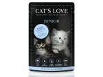 Cat's Love Nassfutter Junior Kalb, 85 g, Tierbedürfnis: Kein