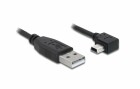 DeLock USB 2.0-Kabel 90°gewinkelt USB A - Mini-USB B