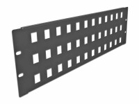 DeLock Patchpanel Keystone 48 Port 3 HE 19" Rack