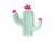 Bild 0 Partydeco Einwegteller Kaktus 6 Stück, Produkttyp: Einwegteller