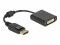 Bild 0 DeLock Adapter Passiv DisplayPort - DVI-D, Kabeltyp: Adapter