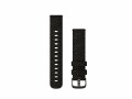 GARMIN Schnellwechsel-Armband 20 mm, Nylon, Farbe: Dunkelgrau