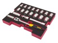 Stanley Fatmax Steckschlüssel-Set T-STAK 1/2" Einlage, 48-teilig