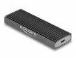 DeLock Externes Gehäuse M.2 NVMe PCIe&ATA SSD zu USB