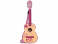 Bontempi Musikinstrument Gitarre 6 Saiten 75 cm pink aus Holz