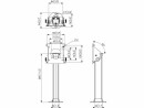 Vogel's Standfuss PTA 3102 Schwarz, Eigenschaften: Unsichtbare