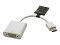 Bild 6 Roline HDMI-VGA Adapterkabel - 0.15 m - Weiss