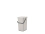 Brabantia Recyclingbehälter Sort & Go 12 l, Grau, Material