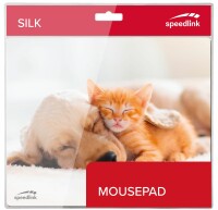Speedlink SILK Mousepad Dog&Cat SL-620000-DOG, Kein Rückgaberecht
