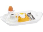 HobbyFun Mini-Utensilien Frühstück 5-teilig, Detailfarbe: Gelb