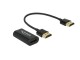 DeLock Monitoradapter HDMI-A zu VGA 15pin Buchse,