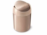 Simplehuman Abfalleimer 1.5 l, Rosegold, Anzahl Behälter: 1