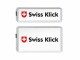 Swiss Klick Kennzeichenhalterset Hochformat Chrom Matt, Material