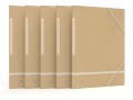 Oxford Gummibandmappe A4, Beige, Typ: Gummibandmappe, Ausstattung