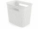 Rotho Aufbewahrungsbox Brisen 7 l, Weiss, Breite: 18 cm