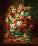 Posh Chalk Decoupage - Bouquet of Flowers A1