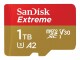 SanDisk Extreme microSDXC 1TB+SD Adapt 190MB/s