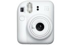 FUJIFILM Fotokamera Instax Mini 12 Weiss, Detailfarbe: Weiss, Blitz