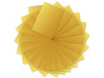 URSUS Tonzeichenpapier A4, 130 g/m², 100 Blatt, Gold Matt