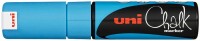 UNI-BALL  Chalk Marker 8mm PWE8K L.BLUE hellblau, Kein