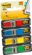 POST-IT   Index schmal       11.9x43.2mm - 683-4     4-farbig ass./4x35 Blatt