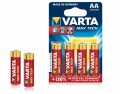 Varta VARTA Max Tech Alkaline Batterie Typ AA, 1.5V, 4