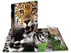 HERMA Gummibandmappe A4 Leopard, Polypropylen, mit Innendruck