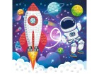 URSUS Moosgummi-Set Glitter Astronaut, Mehrfarbig
