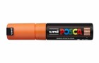 Uni Permanent-Marker POSCA 8 mm Orange, Strichstärke: 8 mm
