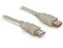 DeLock USB 2.0-Verlängerungskabel USB A - USB A