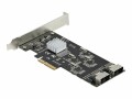 STARTECH .com 8 Port SATA PCIe Card - PCI Express
