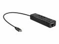 LINDY USB 3.1 Hub & Gigabit Ethernet Adapter