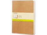 Moleskine Notizbuch XL Blanko, Hellbraun, 3er Set, Produkttyp