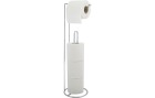 MSV Toilettenpapierhalter AMY, chrom, Stahl, 15x15x54 cm (LxBxH