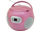 soundmaster Radio/CD-Player SCD2120 Pink, Radio Tuner: FM